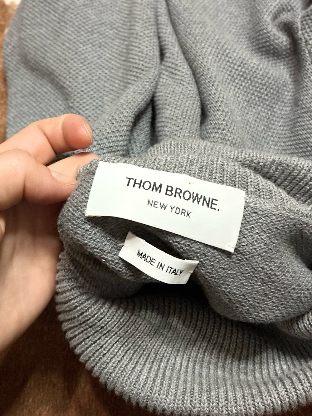 Thom Browne Short Sleeve Turtleneck Sweater - Picture 6 of 10